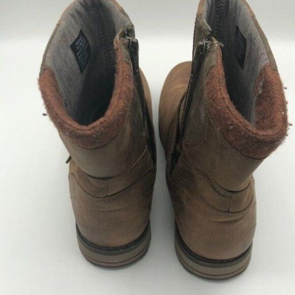 L.L.Bean Women's Cold Weather Buckle Strap Distressed Style Boots Size 8.5 - Picture 6 of 11